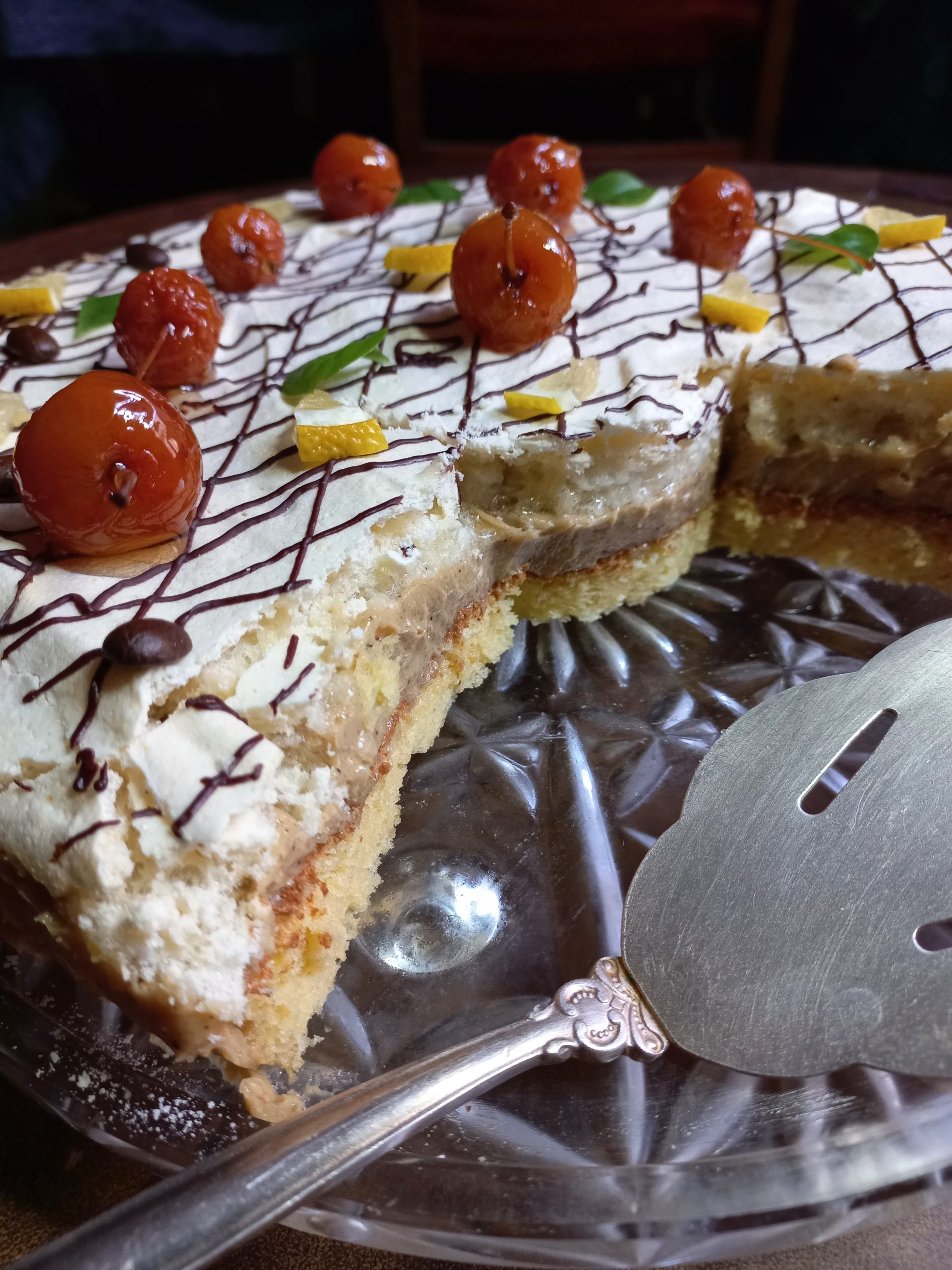 Торт кавовий