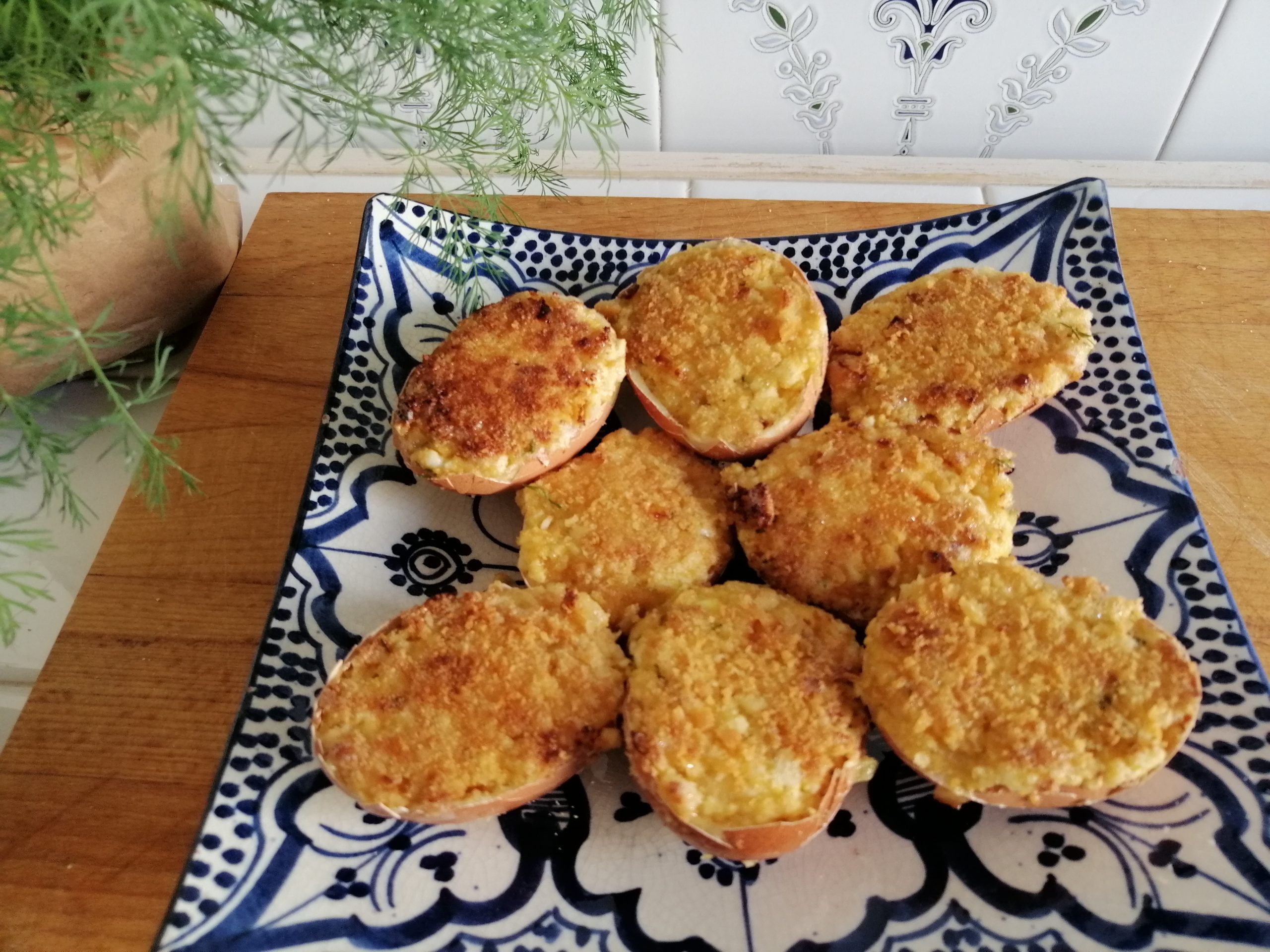 Надівані яйця (фашировані)